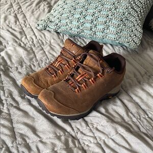 Merrell Brown and Orange Athletic Shoes